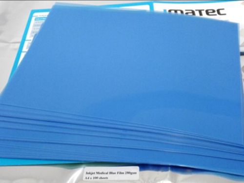 Синяя медицинская пленка для струйной печати